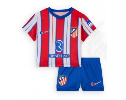 Atletico Madrid Hemmakläder Barn 2024-25 Kortärmad (+ Korta byxor)